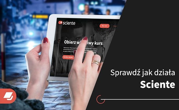 grafika poradnik sciente, kursy online sciente